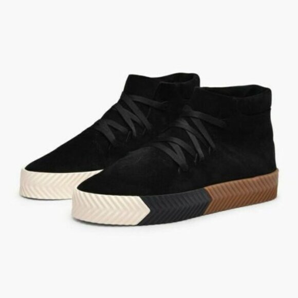 ADIDAS X Alexander Wang Skate Mid Core Black Size 9 - Picture 1 of 14